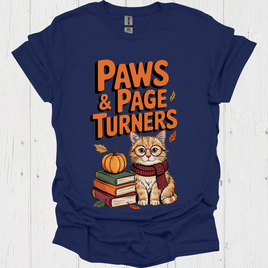 Paws N Page Turners 1 Pet Lover T-Shirt