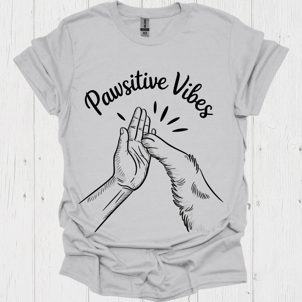 Funny pet lover t-shirt, Pawsitive Dogs Shake V1b, dog lover tee