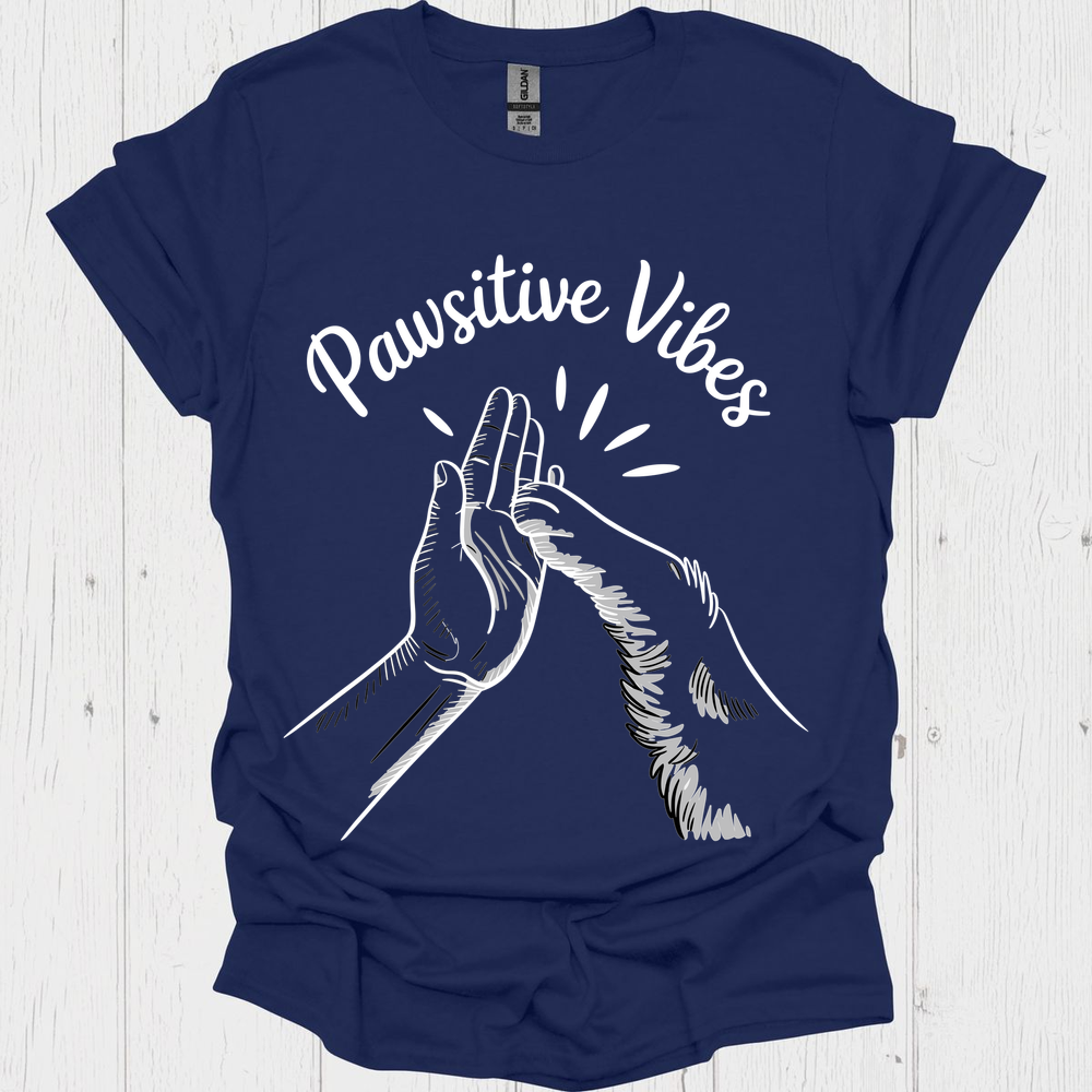 Pawsitive Dogs Shake V1b Pet Lover T-Shirt