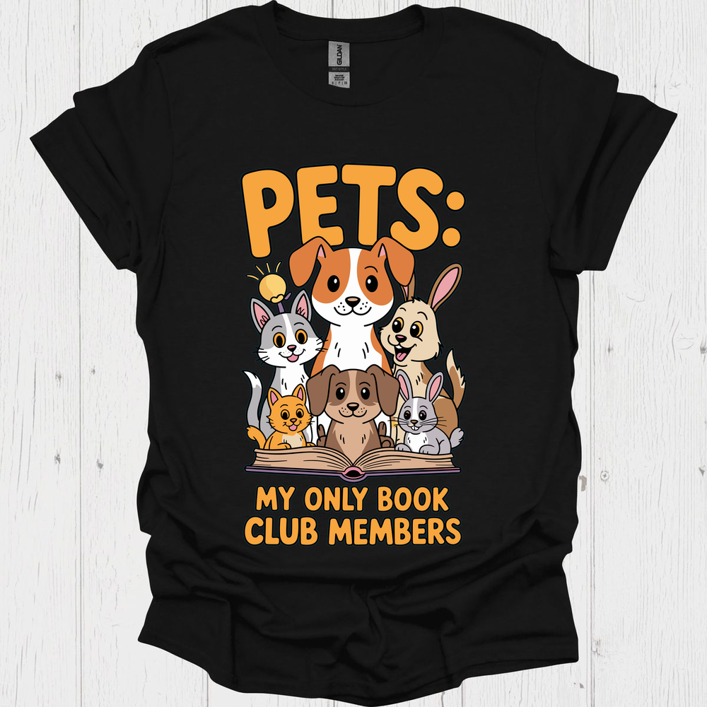Pets My Club Members 4 Pet Lover T-Shirt