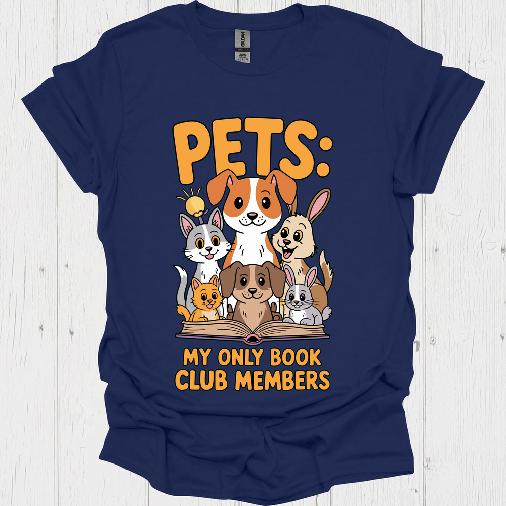 Pets My Club Members 4 Pet Lover T-Shirt
