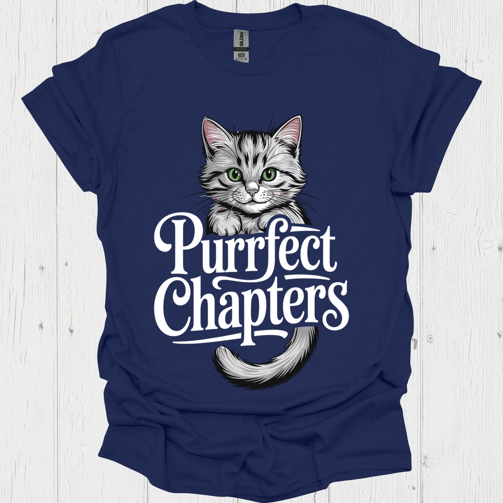 Purrfect Chapters B Pet Lover T-Shirt