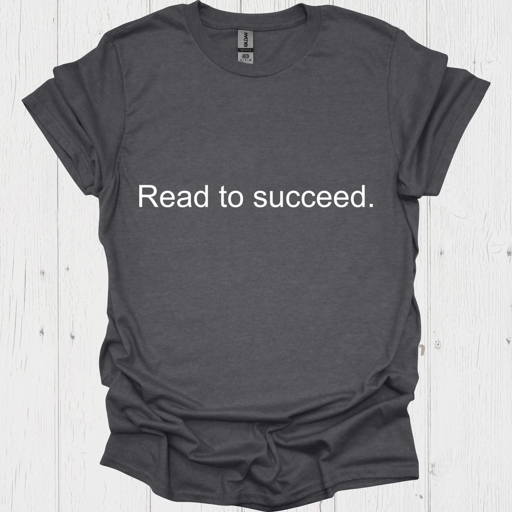 Read To Succeed V1b Book Lovers  & Pet Lovers T-Shirt
